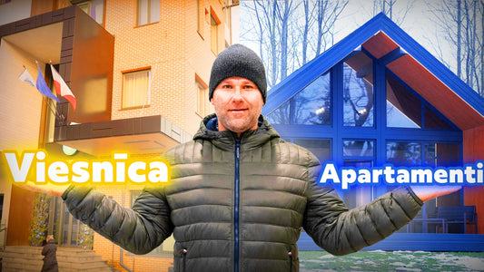 Viesnīca Igaunijā vs apartamenti Madonā